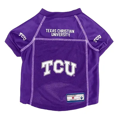 Little Earth Productions TCU Horned Frogs Mesh Pet Jersey - Large