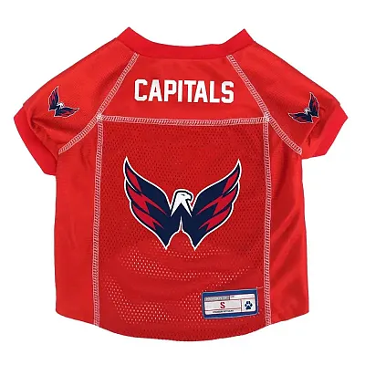 Little Earth Productions Washington Capitals Pet Mesh Jersey - Medium