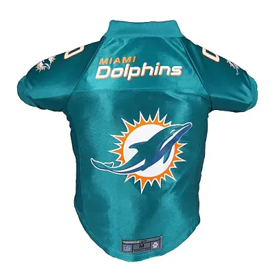 Little Earth Productions Miami Dolphins Pet Premium Jersey - Small