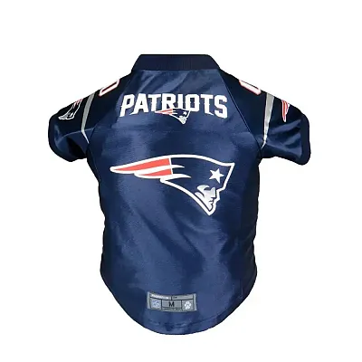 Little Earth Productions New England Patriots Pet Premium Jersey - Medium