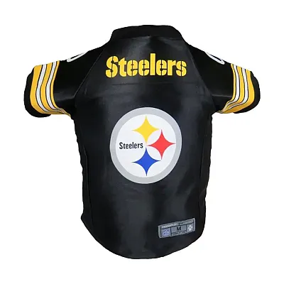 Little Earth Productions Pittsburgh Steelers Pet Premium Jersey - Large