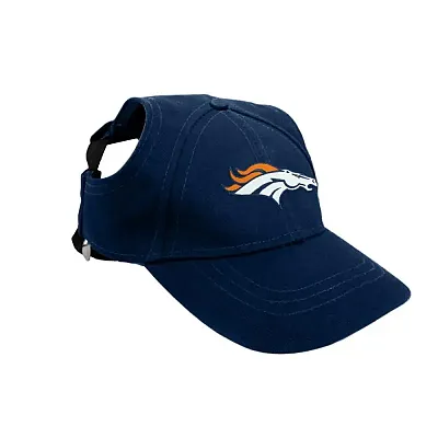 Little Earth Productions Denver Broncos Pet Baseball Hat - Large