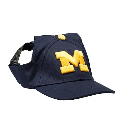 Little Earth Productions Michigan Wolverines Pet Baseball Hat - Small