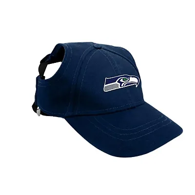 Little Earth Productions Seattle Seahawks Pet Baseball Hat - Medium