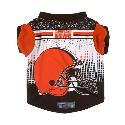 3 Little Earth Productions Cleveland Browns Pet Performance Tee - Large