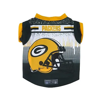 Little Earth Productions Green Bay Packers Pet Performance Tee - XS