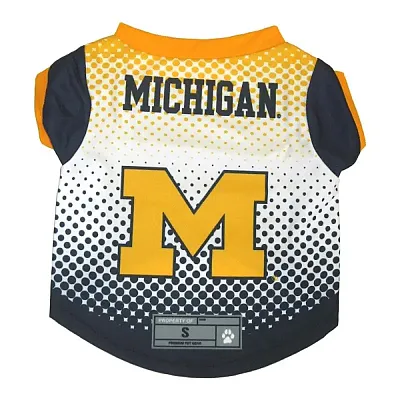 Little Earth Productions Michigan Wolverines Pet Performance Tee - Small