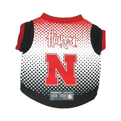 Little Earth Productions Nebraska Huskers Pet Performance Tee - Medium
