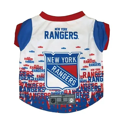 Little Earth Productions New York Rangers Pet Performance Tee - Large