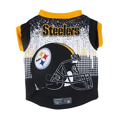 Little Earth Productions Pittsburgh Steelers Pet Performance Tee - XS