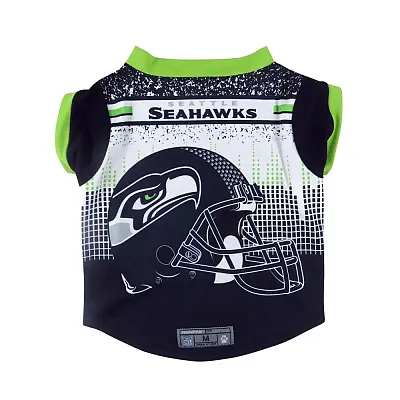 Little Earth Productions Seattle Seahawks Pet Performance Tee - Large