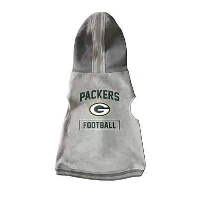 Little Earth Productions Green Bay Packers Pet Crewneck Hoodie - XS