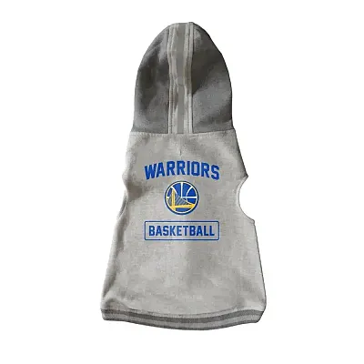 Little Earth Productions Golden State Warriors Pet Crewneck Hoodie - Large