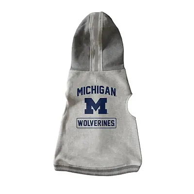 Little Earth Productions Michigan Wolverines Pet Crewneck Hoodie - XL