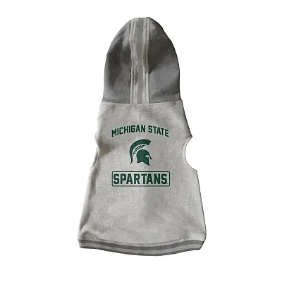 Little Earth Productions Michigan State Spartans Pet Crewneck Hoodie - Medium