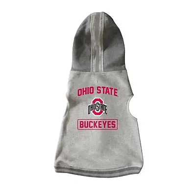 Little Earth Productions Ohio State Buckeyes Pet Crewneck Hoodie - Large