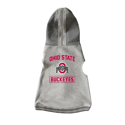 Little Earth Productions Ohio State Buckeyes Pet Crewneck Hoodie - XS