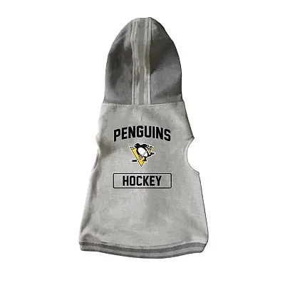 Little Earth Productions Pittsburgh Penguins Pet Crewneck Hoodie - Medium