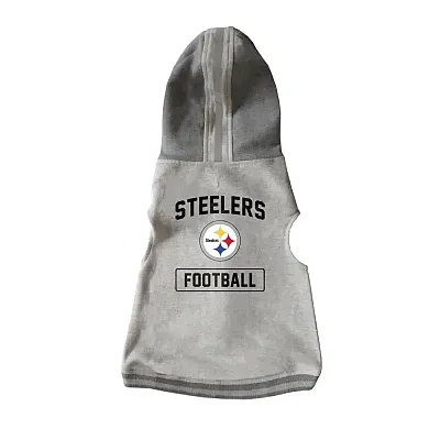 Little Earth Productions Pittsburgh Steelers Pet Crewneck Hoodie - XS