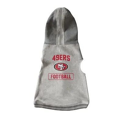Little Earth Productions San Francisco 49ers Pet Crewneck Hoodie - Small