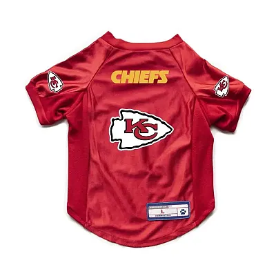 Little Earth Productions Kansas City Chiefs Pet Stretch Jersey - XS