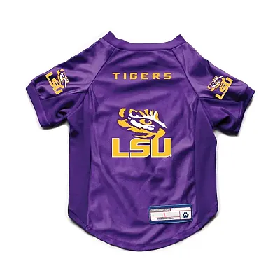 Little Earth Productions LSU Tigers Pet Stretch Jersey - XL