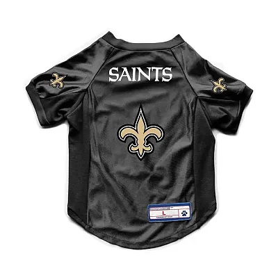 Little Earth Productions New Orleans Saints Pet Stretch Jersey - XS
