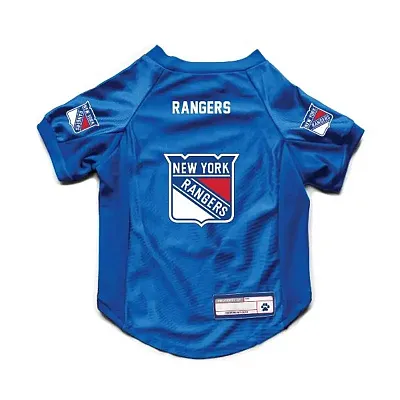 Little Earth Productions New York Rangers Pet Stretch Jersey - XL
