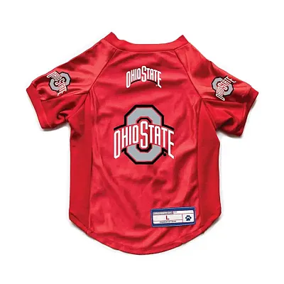 Little Earth Productions Ohio State Buckeyes Pet Stretch Jersey - XS