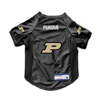 Little Earth Productions Purdue Boilermakers Pet Stretch Jersey -XS