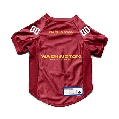 Little Earth Productions Washington Football Team Pet Stretch Jersey - Medium