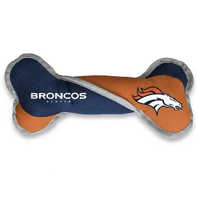 Little Earth Productions Denver Broncos Pet Tug Bone