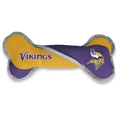 Little Earth Productions Minnesota Vikings Pet Tug Bone
