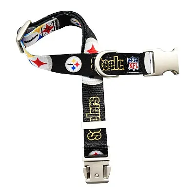 Little Earth Productions Pittsburgh Steelers Premium Pet Nylon Collar - Small