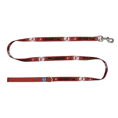 Little Earth Productions Alabama Crimson Tide Premium Pet Nylon Leash - S/M