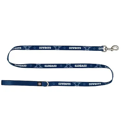 Little Earth Productions Dallas Cowboys Premium Pet Nylon Leash - Large