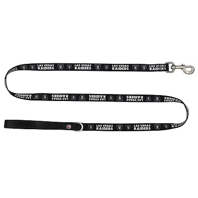 Little Earth Productions Las Vegas Raiders Premium Pet Nylon Leash - S/M