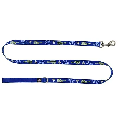 Little Earth Productions Los Angeles Rams Premium Pet Nylon Leash - Large