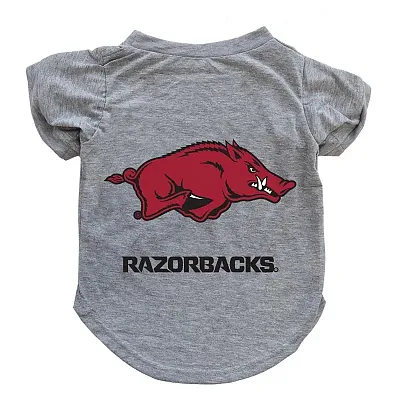 Little Earth Productions Arkansas Razorbacks Pet T-Shirt - XS