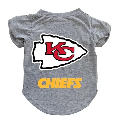 Little Earth Productions Kansas City Chiefs Pet T-Shirt - XS