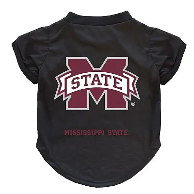 Little Earth Productions Mississippi State Bulldogs Pet T-Shirt - XL