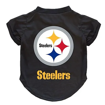 Little Earth Productions Pittsburgh Steelers Pet T-Shirt - XL