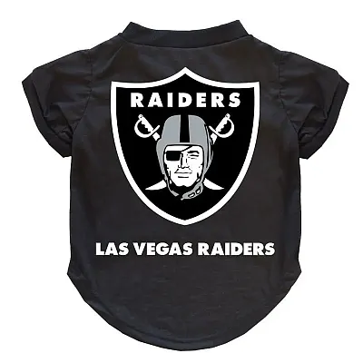 Little Earth Productions Las Vegas Raiders Pet T-Shirt - Large