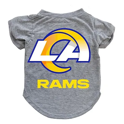 Little Earth Productions Los Angeles Rams Pet T-Shirt - XS