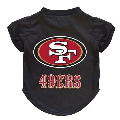Little Earth Productions San Francisco 49ers Pet T-Shirt - Medium