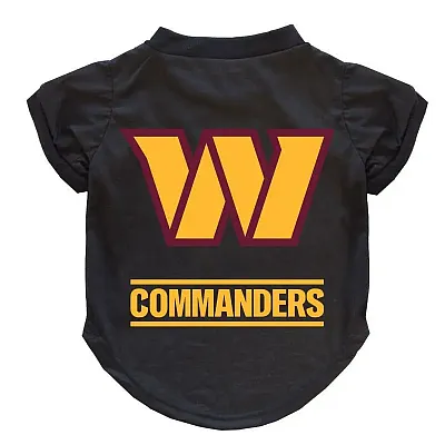 Little Earth Productions Washington Commanders Pet T-Shirt - XL