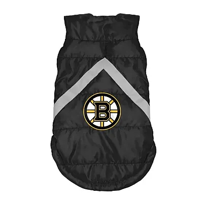 Little Earth Productions Boston Bruins Pet Puffer Vest - XS