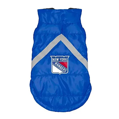 Little Earth Productions New York Rangers Pet Puffer Vest - Small