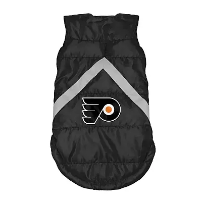 Little Earth Productions Philadelphia Flyers Pet Puffer Vest - Small