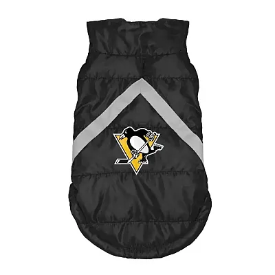Little Earth Productions Pittsburgh Penguins Pet Puffer Vest - Medium